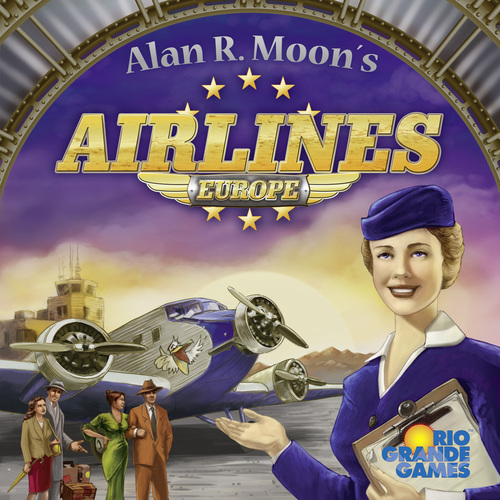 Monopolis Airlines Europe Base Tabletop, Board and Card Game