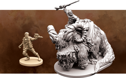 Monopolis Star Wars Imperial Assault Bantha Rider Expansion Tabletop, Board and Card Game