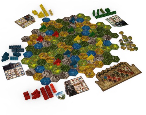Monopolis Barony Base Tabletop, Board and Card Game