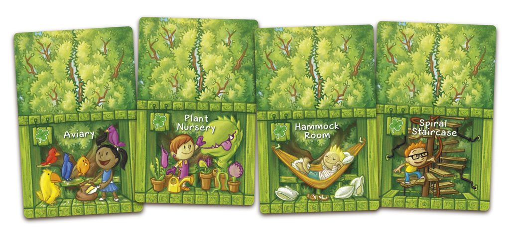 Monopolis Best Treehouse Ever Base Tabletop, Board and Card Game
