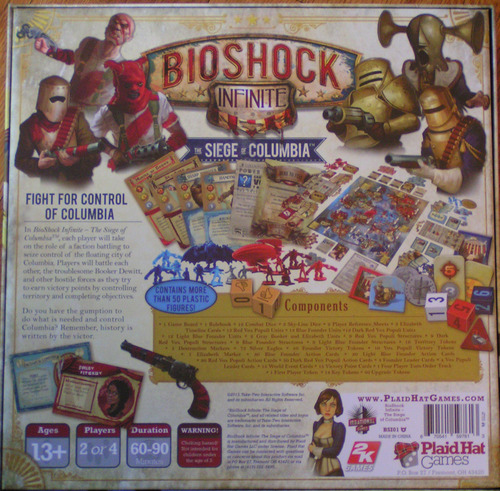 Monopolis Bioshock Base Tabletop, Board and Card Game