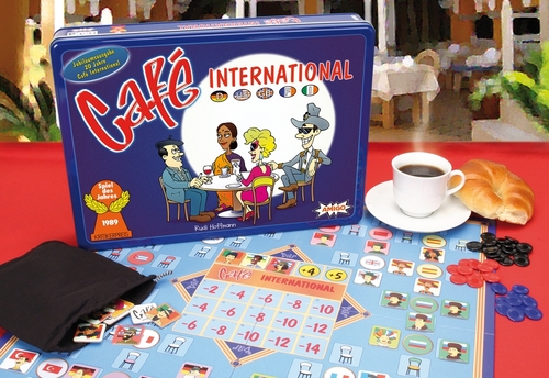 Monopolis Cafe International Base Tabletop, Board and Card Game