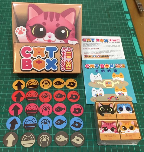Monopolis Cat Box Base Tabletop, Board and Card Game