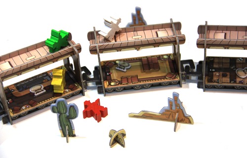 Monopolis Colt Express Base Tabletop, Board and Card Game