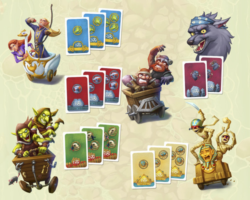 Monopolis Crazy Karts Base Tabletop, Board and Card Game