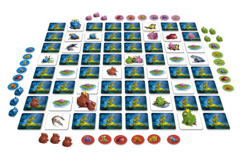 Monopolis Croak Base Tabletop, Board and Card Game