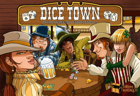 Monopolis Dice Town Base Tabletop, Board and Card Game