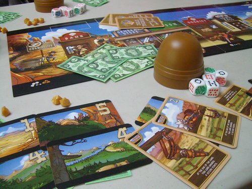Monopolis Dice Town Base Tabletop, Board and Card Game