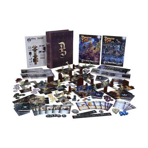Monopolis Dungeon Saga: Dwarf King's Quest Base Tabletop, Board and Card Game