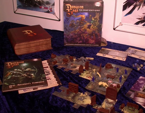Monopolis Dungeon Saga: Dwarf King's Quest Base Tabletop, Board and Card Game