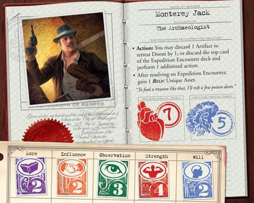 Monopolis Eldritch Horror Under the Pyramids Expansion Tabletop, Board and Card Game