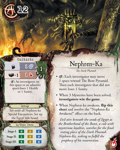 Monopolis Eldritch Horror Under the Pyramids Expansion Tabletop, Board and Card Game
