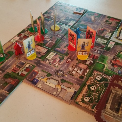 Monopolis Escape Zombie City Base Tabletop, Board and Card Game