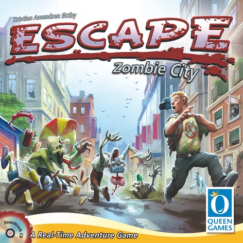 Monopolis Escape Zombie City Base Tabletop, Board and Card Game