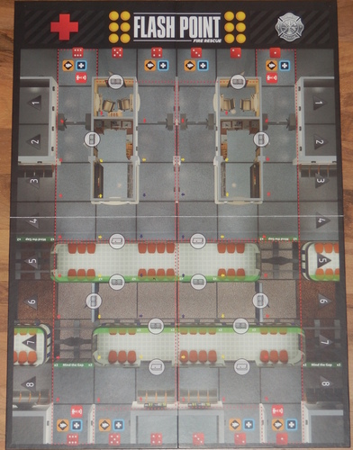 Monopolis Flash Point Honor and Duty Expansion Tabletop, Board and Card Game