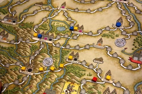 Monopolis Hansa Teutonica Base Tabletop, Board and Card Game