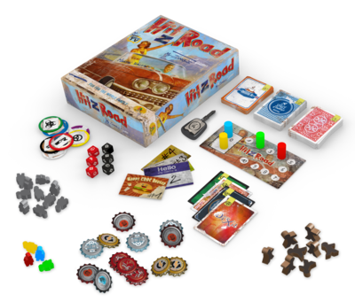 Monopolis Hit Z Road Base Tabletop, Board and Card Game