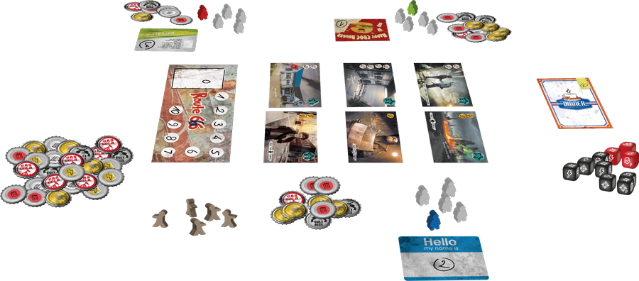 Monopolis Hit Z Road Base Tabletop, Board and Card Game
