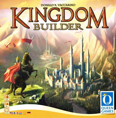 Monopolis Kingdom Builder Base Tabletop, Board and Card Game