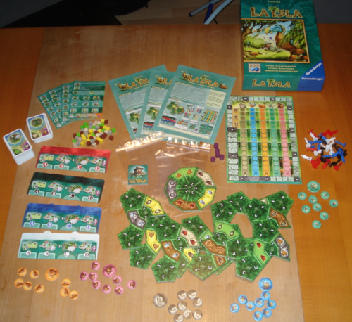 Monopolis La Isla Base Tabletop, Board and Card Game