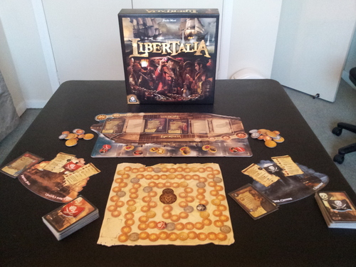 Monopolis Libertalia Base Tabletop, Board and Card Game