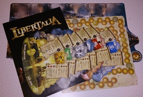 Monopolis Libertalia Base Tabletop, Board and Card Game