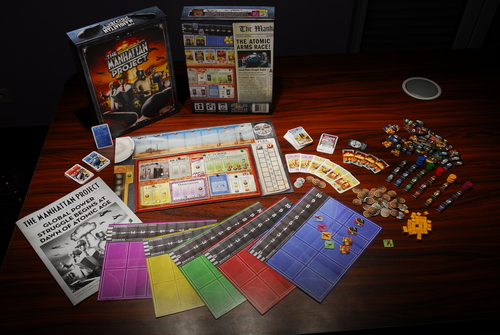 Monopolis Manhattan Project Base Tabletop, Board and Card Game