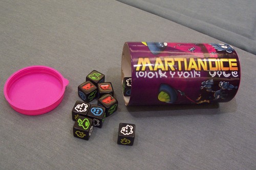 Monopolis Martian Dice Base Tabletop, Board and Card Game