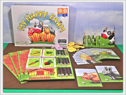 Monopolis my Happy Farm Base Tabletop, Board and Card Game