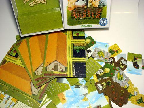Monopolis my Happy Farm Base Tabletop, Board and Card Game