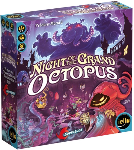 Monopolis Night of the Grand Octopus Base Tabletop, Board and Card Game