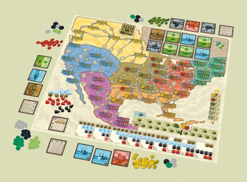 Monopolis Power Grid Base Tabletop, Board and Card Game