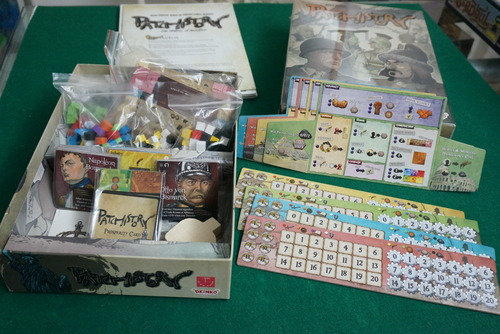 Monopolis Patchistory Base Tabletop, Board and Card Game