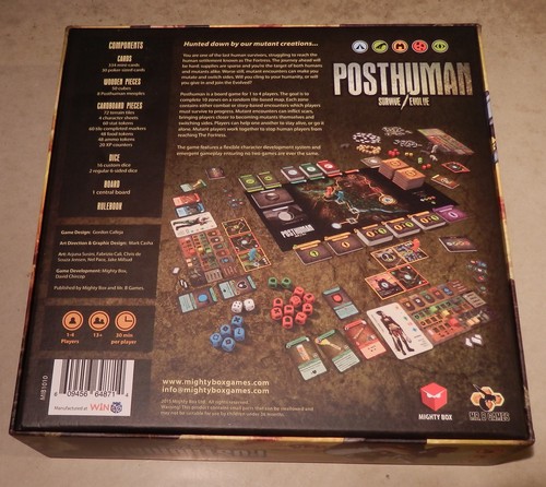 Monopolis Posthuman Base Tabletop, Board and Card Game
