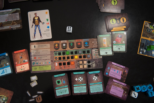 Monopolis Posthuman Base Tabletop, Board and Card Game