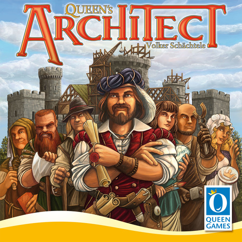 Monopolis Queens Architect Base Tabletop, Board and Card Game