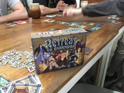 Monopolis Retreat to Darkmoor Base Tabletop, Board and Card Game