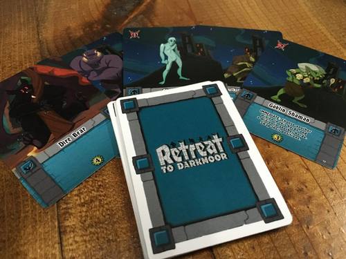 Monopolis Retreat to Darkmoor Base Tabletop, Board and Card Game
