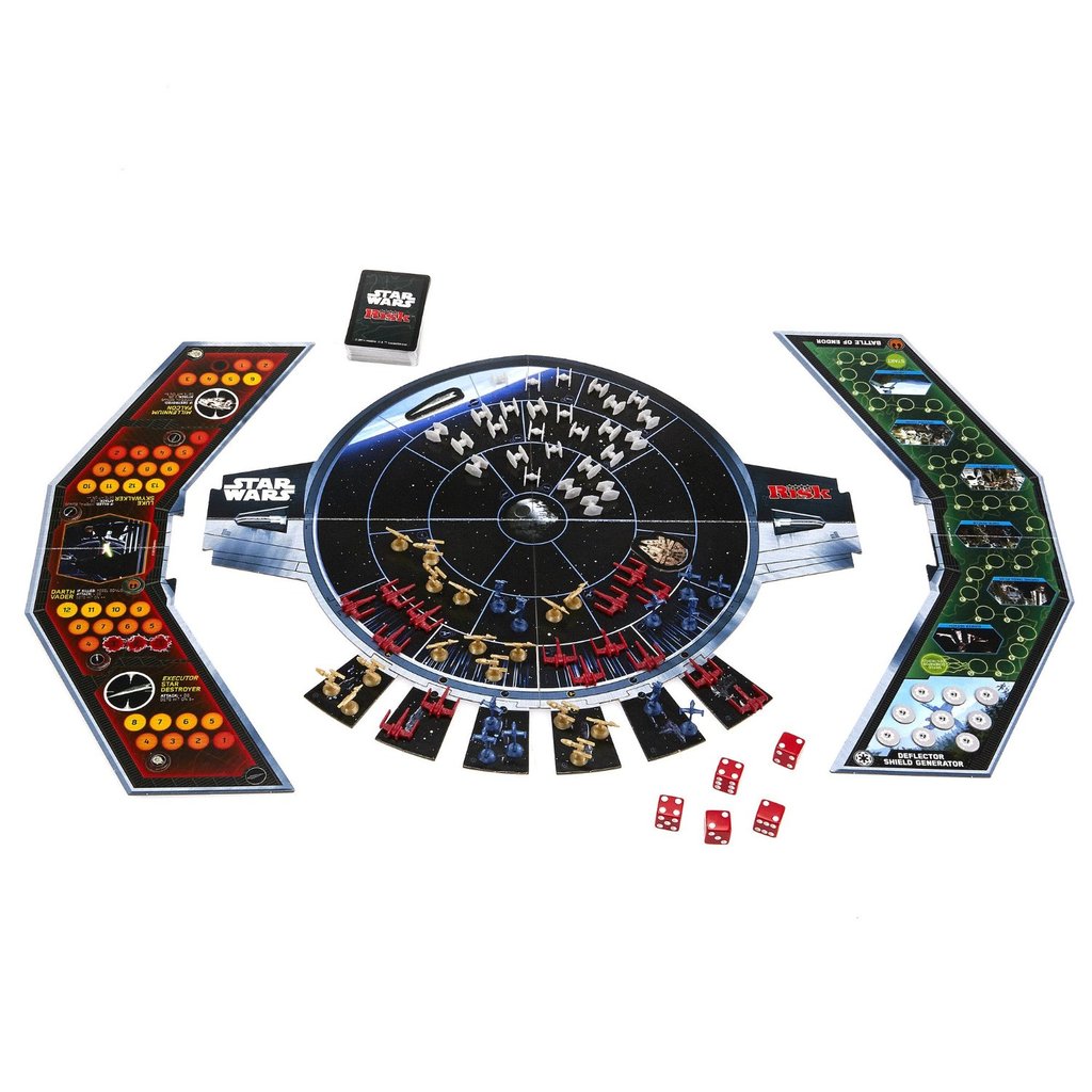 Monopolis Risk Star Wars Edition Base Tabletop, Board and Card Game