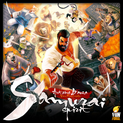 Monopolis Samurai Spirit Base Tabletop, Board and Card Game