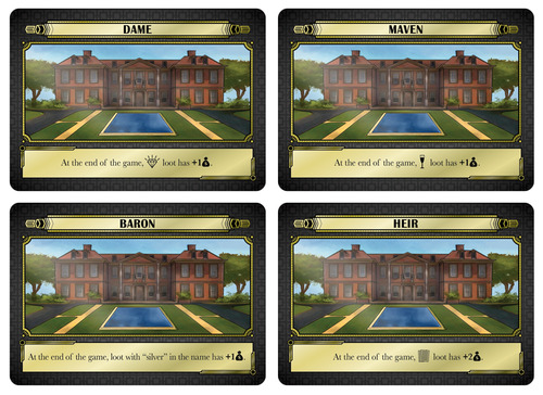 Monopolis Scoundrel Society Base Tabletop, Board and Card Game