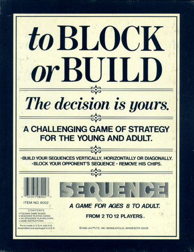 Monopolis Sequence Base Tabletop, Board and Card Game