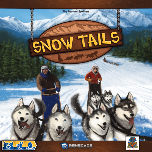 Monopolis Snow Tails Base Tabletop, Board and Card Game