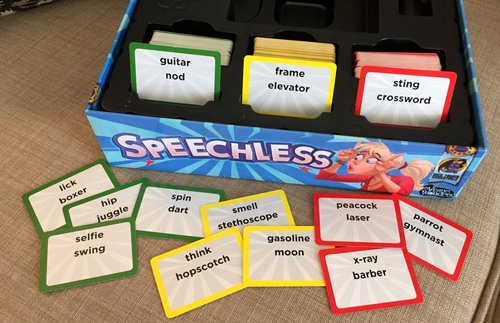 Monopolis Speechless Base Tabletop, Board and Card Game