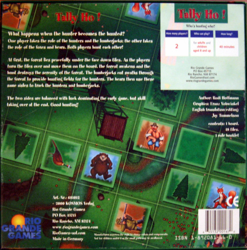 Monopolis Tally Ho! Base Tabletop, Board and Card Game