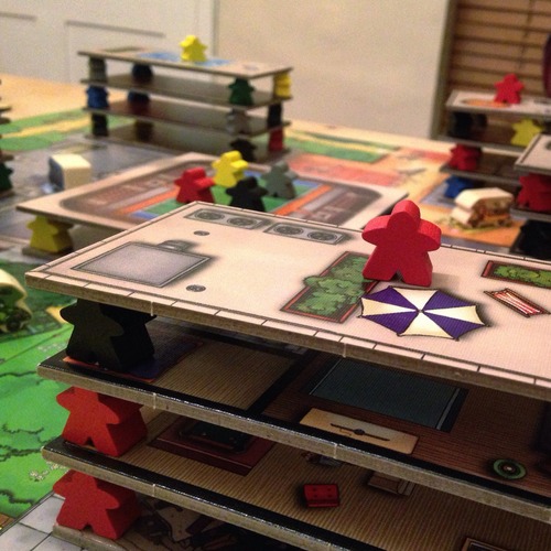 Monopolis Terror in Meeple City Base Tabletop, Board and Card Game