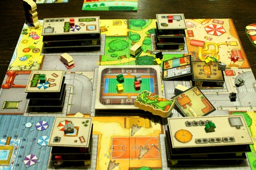Monopolis Terror in Meeple City Base Tabletop, Board and Card Game