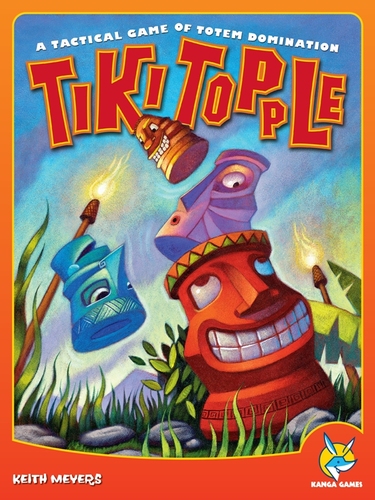 Monopolis Tiki Topple Base Tabletop, Board and Card Game