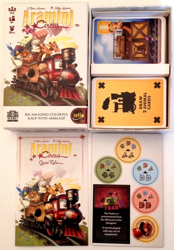 Monopolis Aramini Circus Board Game Base Tabletop, Board and Card Game