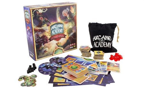 Monopolis Arcane Academy Base Tabletop, Board and Card Game